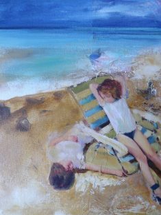 Desidia al borde del mar 20x30