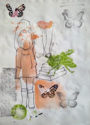 Echando a volar 20X30