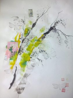 El aroma de los jardines en flor II 41x30