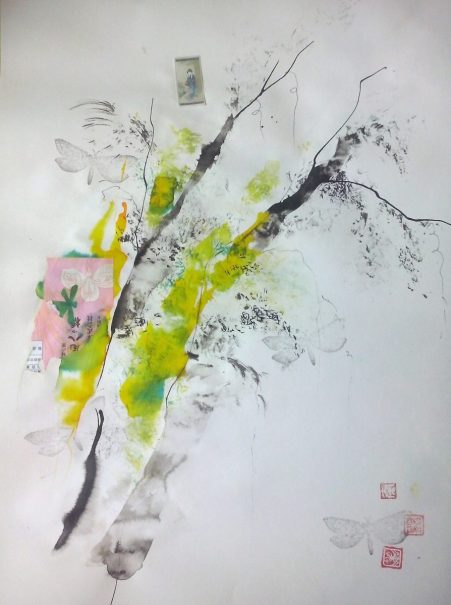 El aroma de los jardines en flor II 41x30