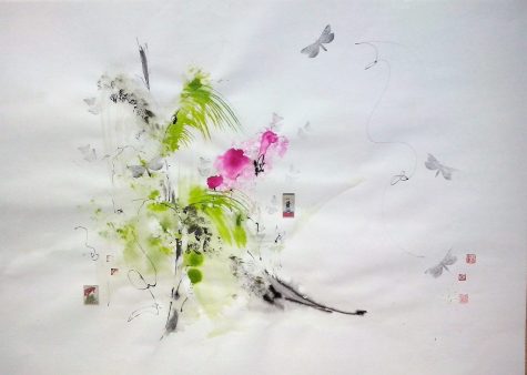 El jardin de la Geisha 50x35 cm